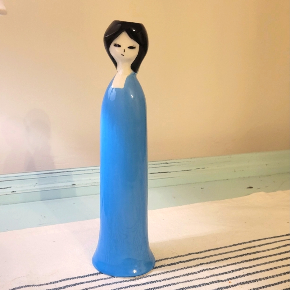 Vintage Lady Bud Vase by Dept. 56